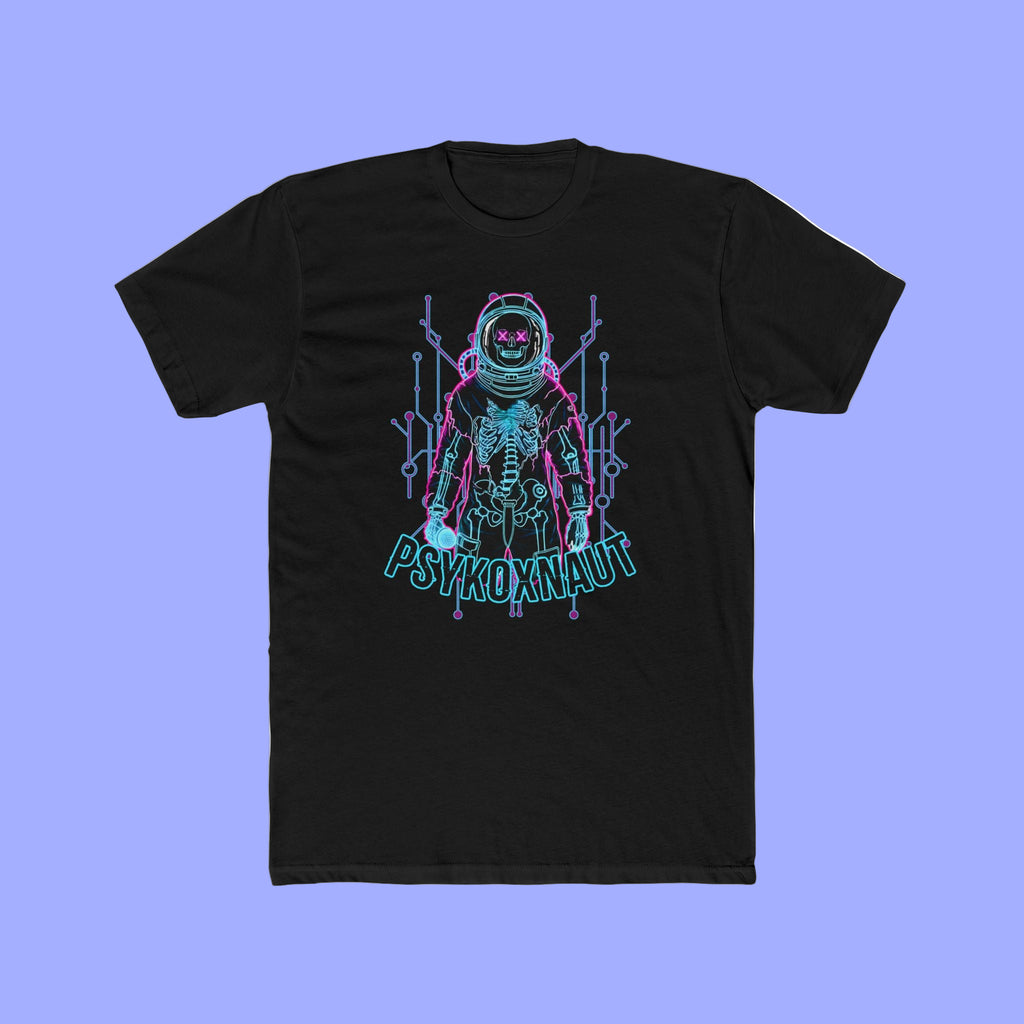 "Punk Trap God" PsykoXnaut Tee | Punk Trap Astronaut Art | Cosmic Psychonaut Design
